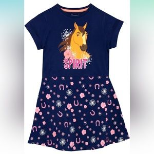 DreamWorks Girls' Spirit Riding Free Dress (4 - 5T)